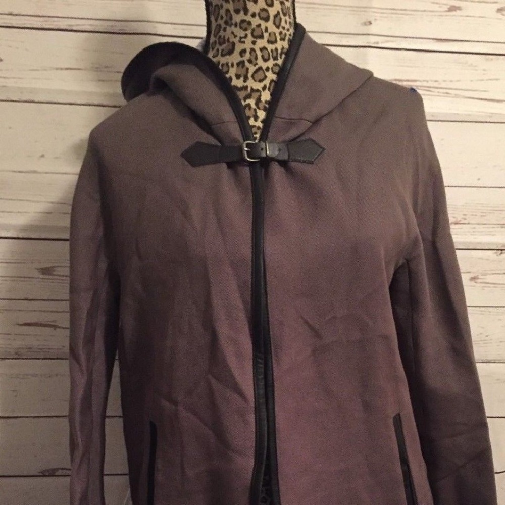 Zara Trafaluc Womens Hooded Cape Coat